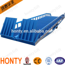 8t adjustable mobile container used loading dock ramp